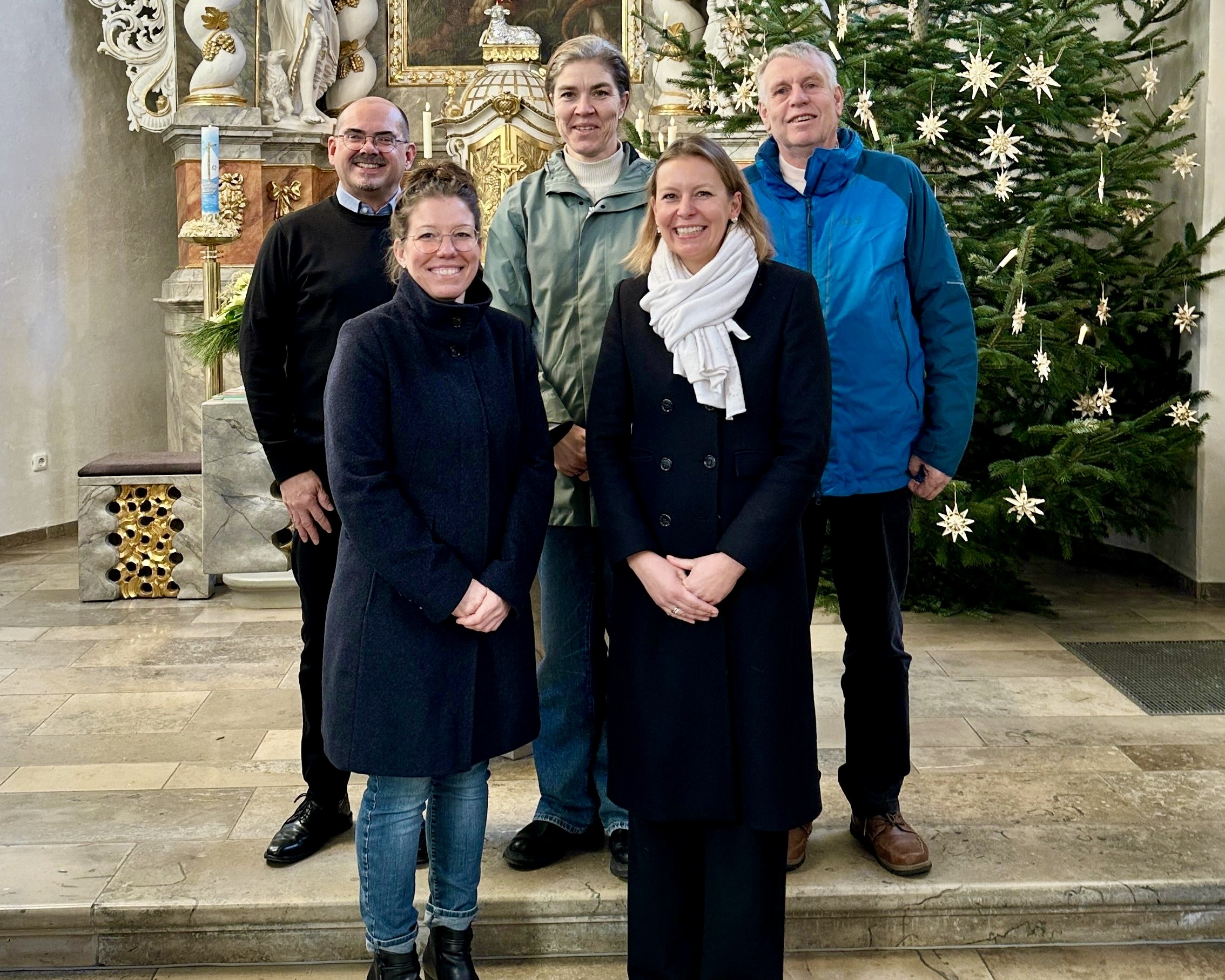 Die 2025 neu gewählte Kirchenverwaltung in Mühlhausen