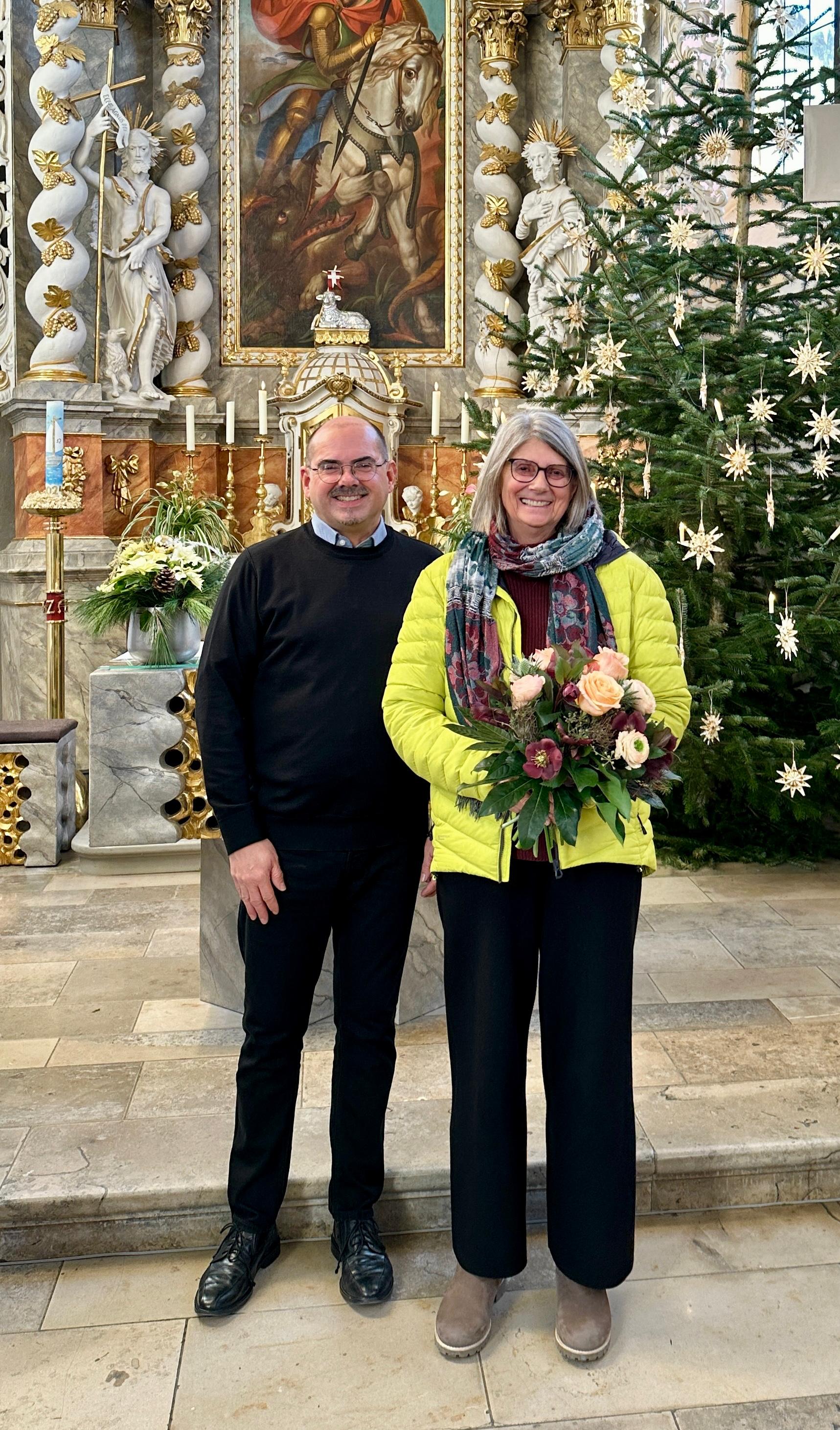 Verabschiedung von Petra Beck aus der Kirchenverwaltung Mühlhausen