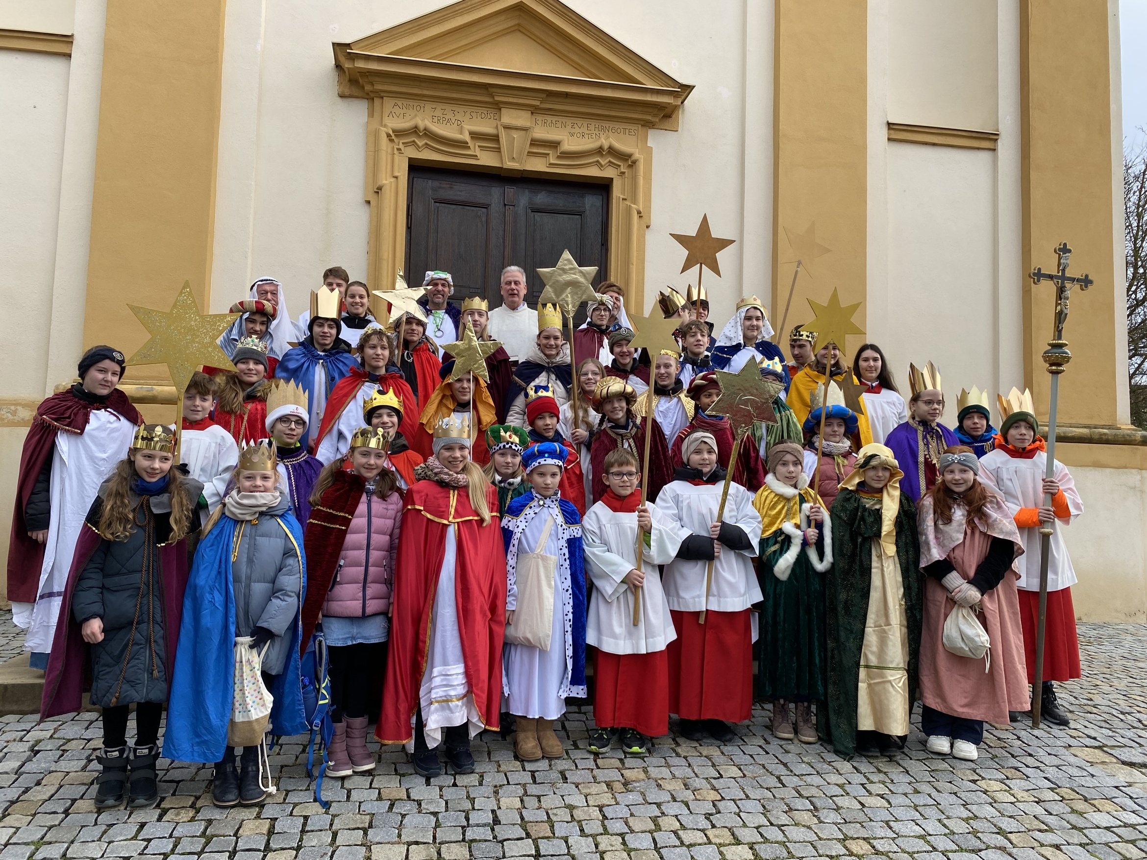 Sternsingeraktion 2025 in Kürnach